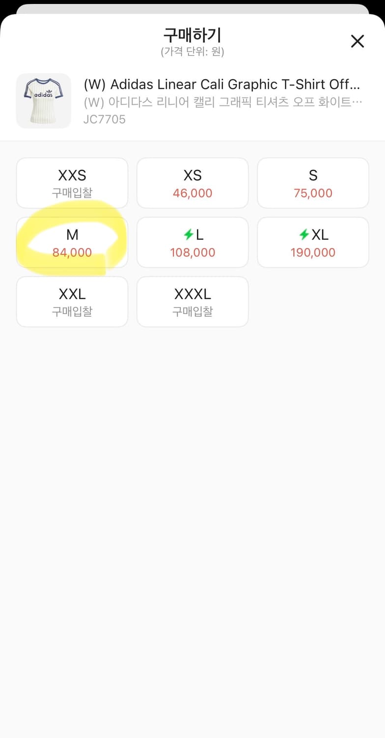 아디다스 리니어 캘리 그래픽 티셔츠 상품이미지2