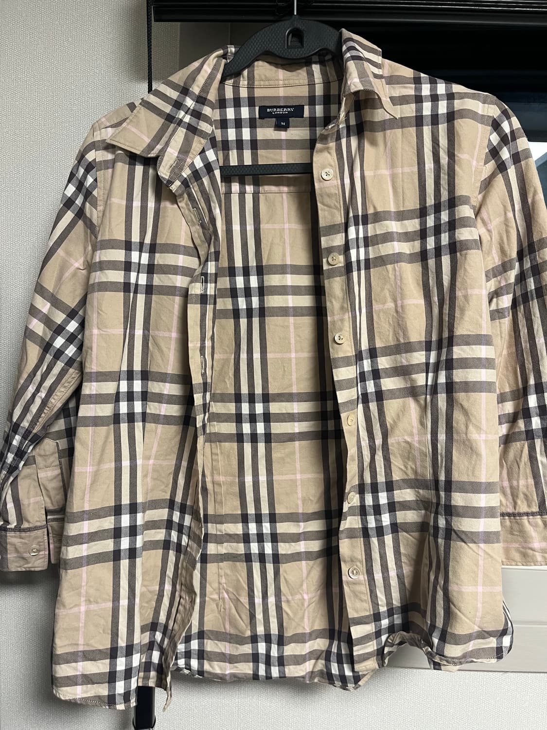 버버리 런던 체크 셔츠 상품이미지2