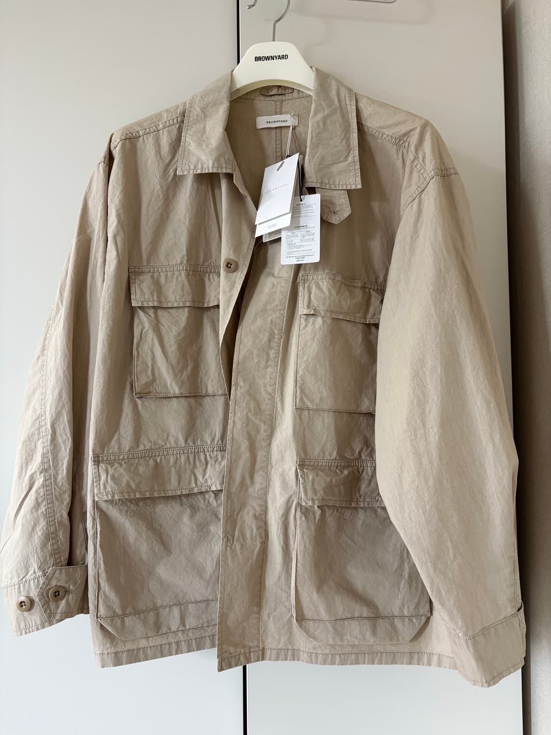 브라운야드 26SS BDU 자켓 베이지 (4) 상품이미지1