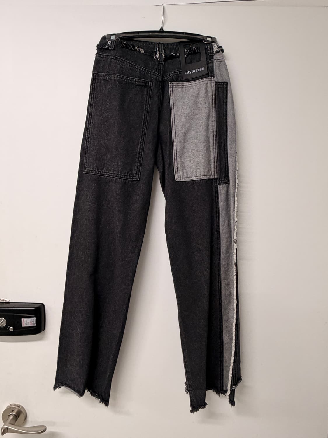시티브리즈 Citybreeze 배색 데님 팬츠 S (새상품) 상품이미지4