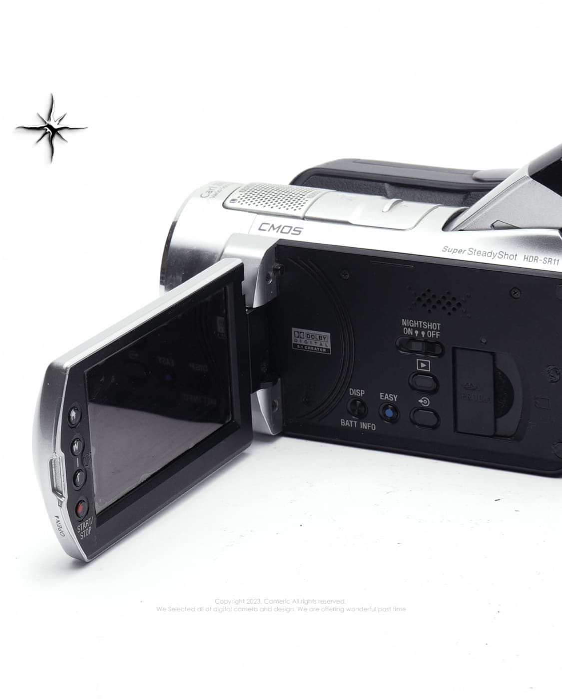 (🔥메탈실버🔥) 소니 Sony HDR-SR11 빈티지 캠코더 상품이미지2