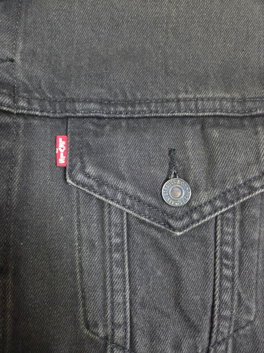 리바이스 트러커 흑청 상품이미지3