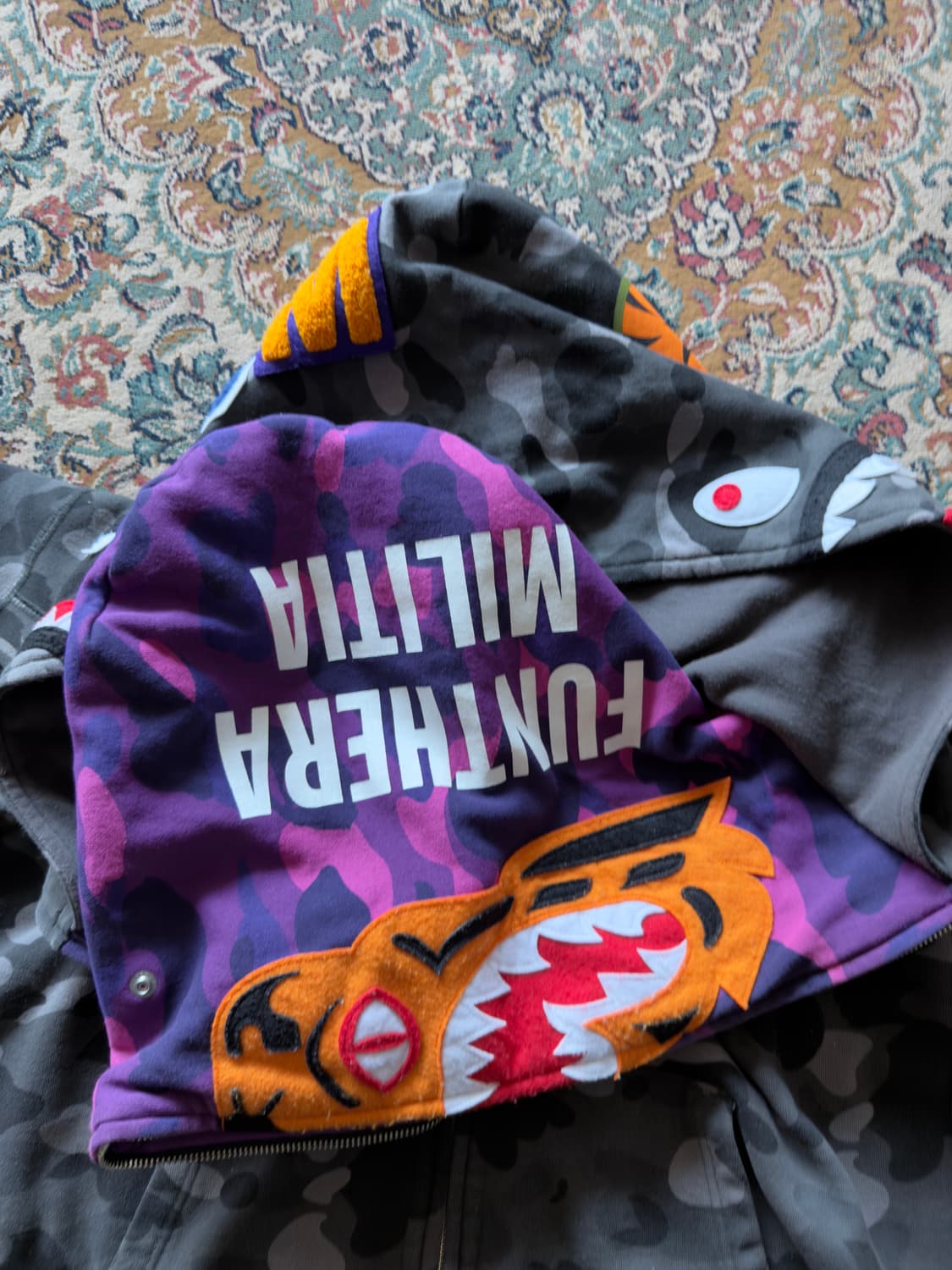 베이프 카모 더블 후드 상품이미지8