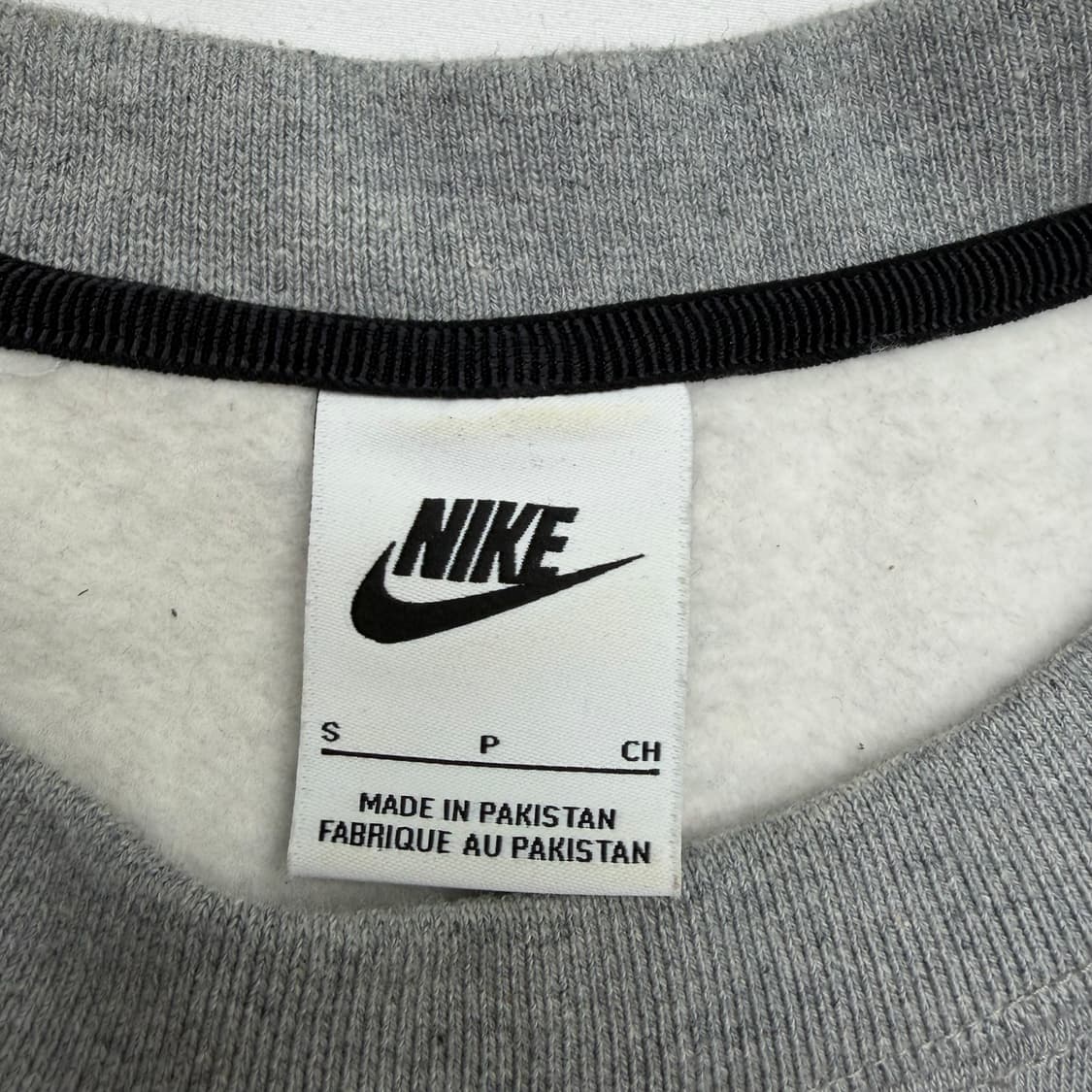 스투시 X 나이키 NRG 그레이 스웻셔츠 S 상품이미지7