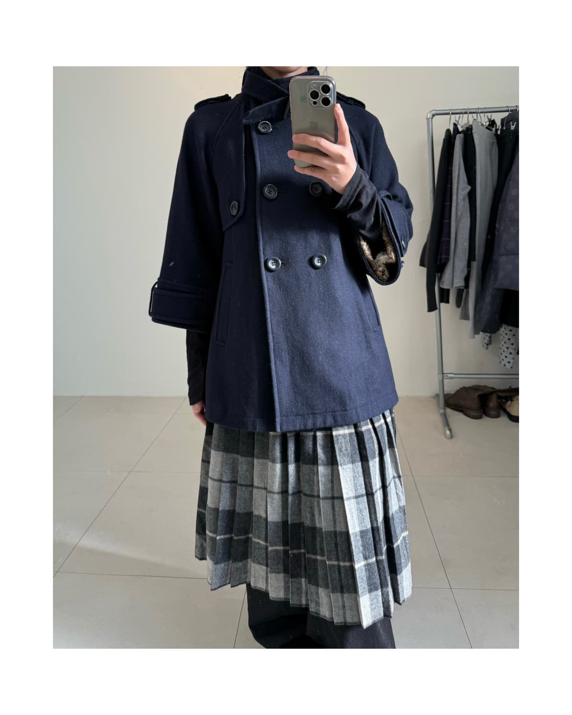 빈티지 7부 슬리브 자켓 상품이미지1