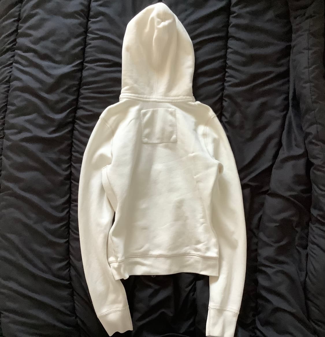 아베크롬비 패치 자수 로고 후드집업 화이트 상품이미지7