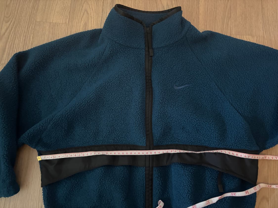 나이키 반크롭 뽀글이 후리스 집업자켓 여성 라지이지만 프리사이즈 상품이미지4