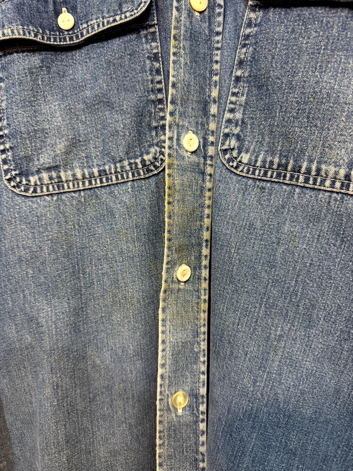 90s SUGAR CANE 데님셔츠 상품이미지6