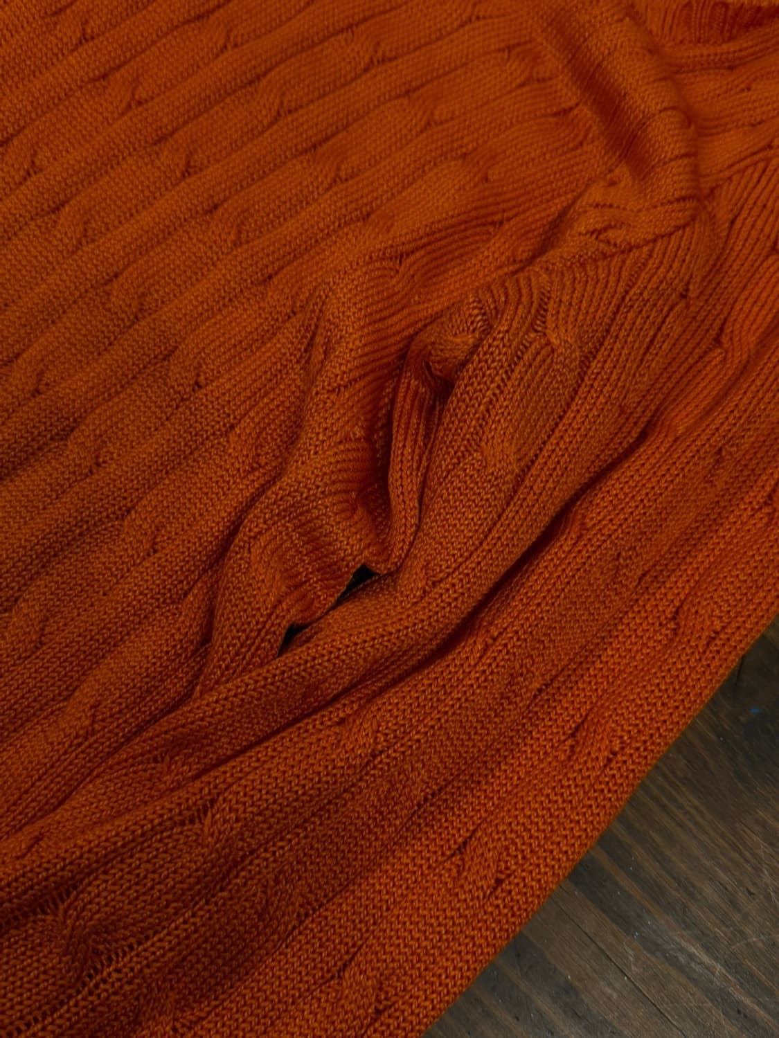 랄프로렌 블랙라벨 100% 실크 니트 탑 55~66 상품이미지7