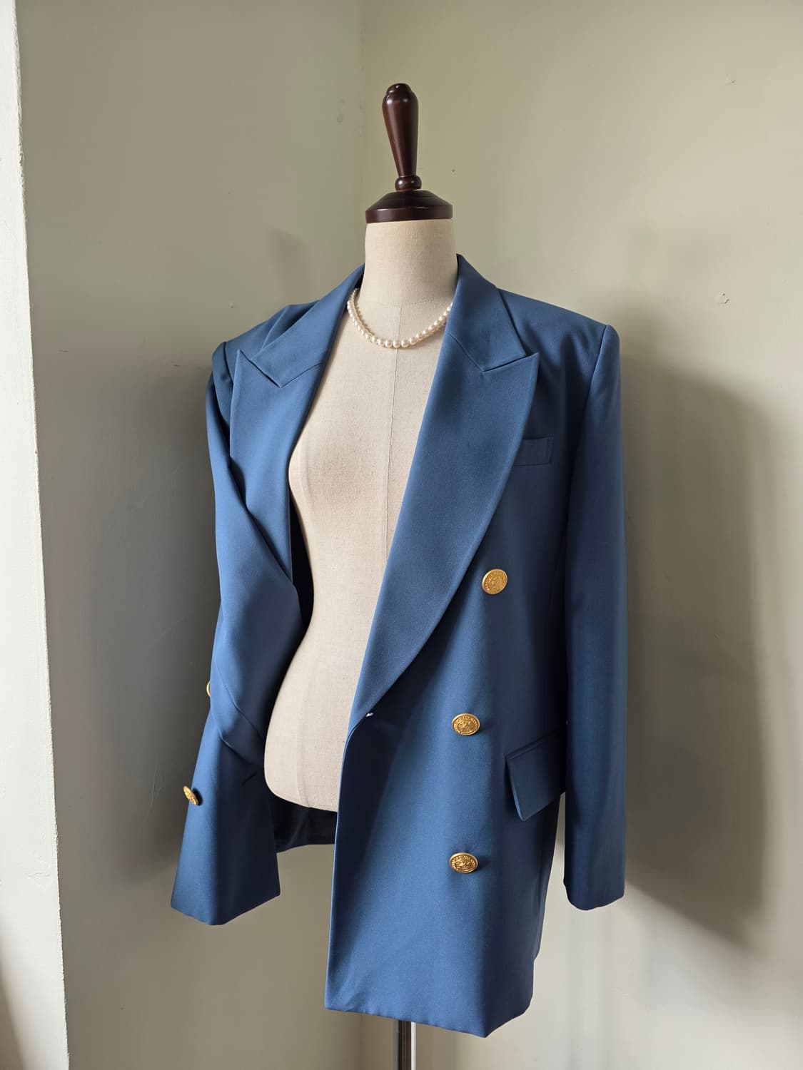 더블 금장 버튼 자켓 상품이미지1