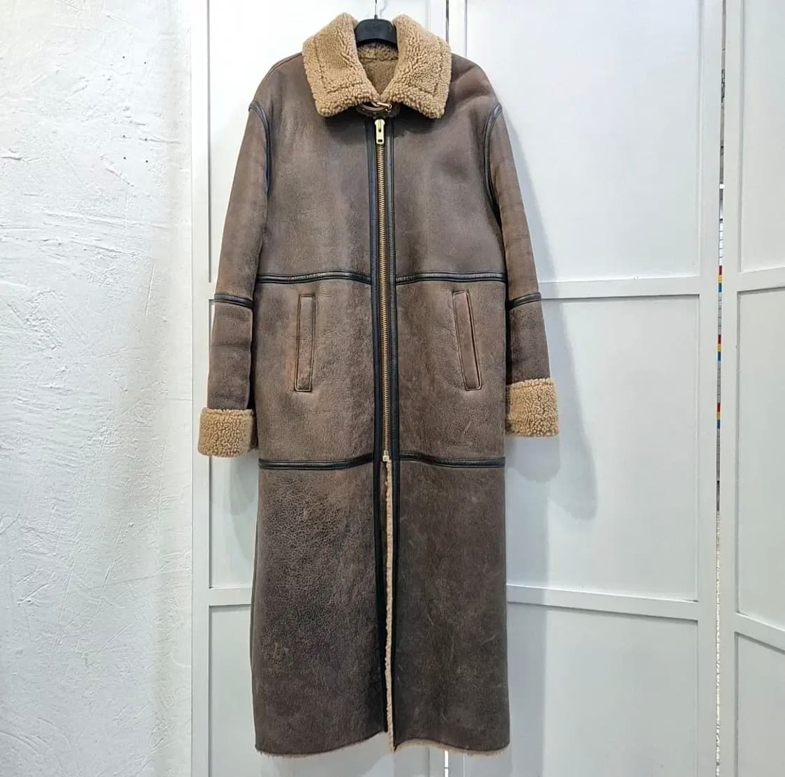 인스턴트펑크 램스킨 무스탕 상품이미지2