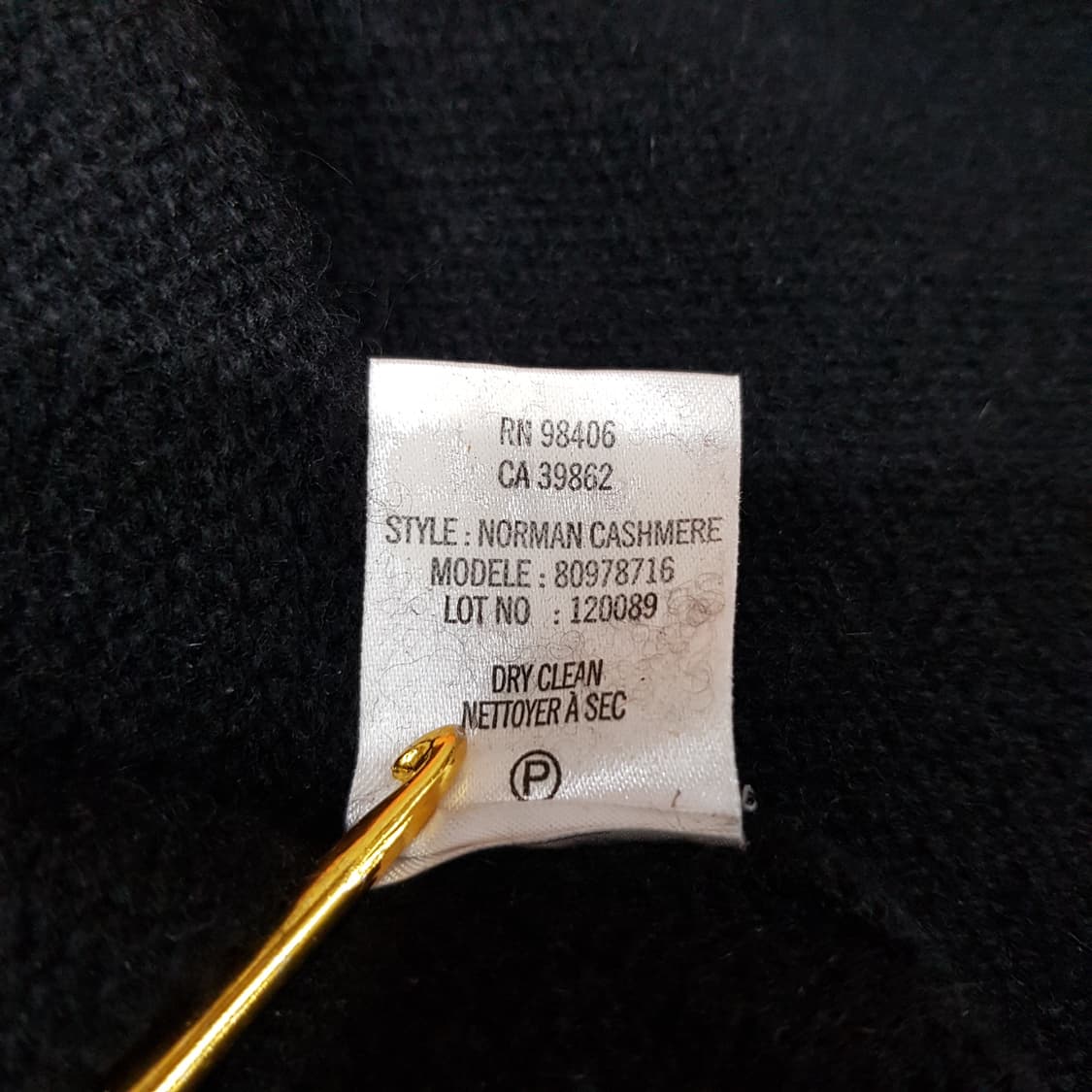 띠어리 Theory 노먼 캐시미어 터틀넥 니트 s사이즈 상품이미지8