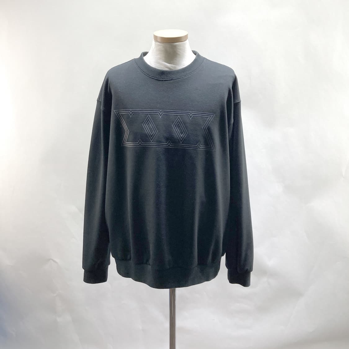 젝시믹스 남성기모맨투맨티셔츠 블랙 XL  상품이미지1