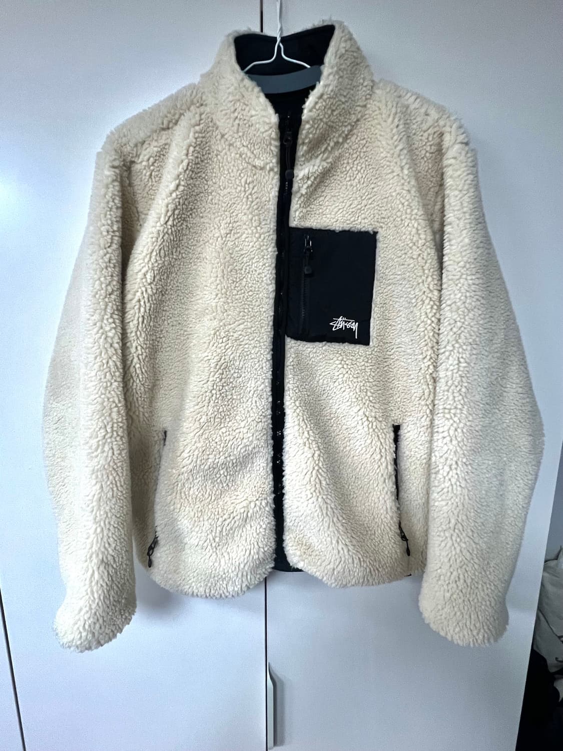 스투시 8볼 쉐르파 후리스 XL 상품이미지1