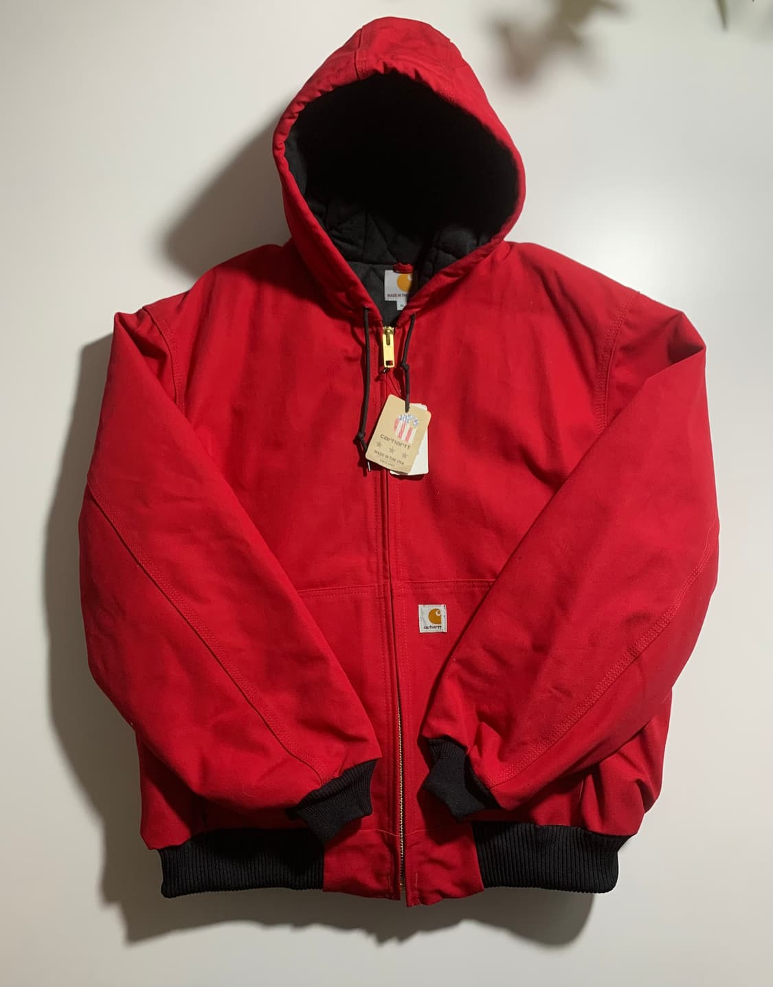 (새상품) 칼하트 J140 레드 액티브 자켓 상품이미지1