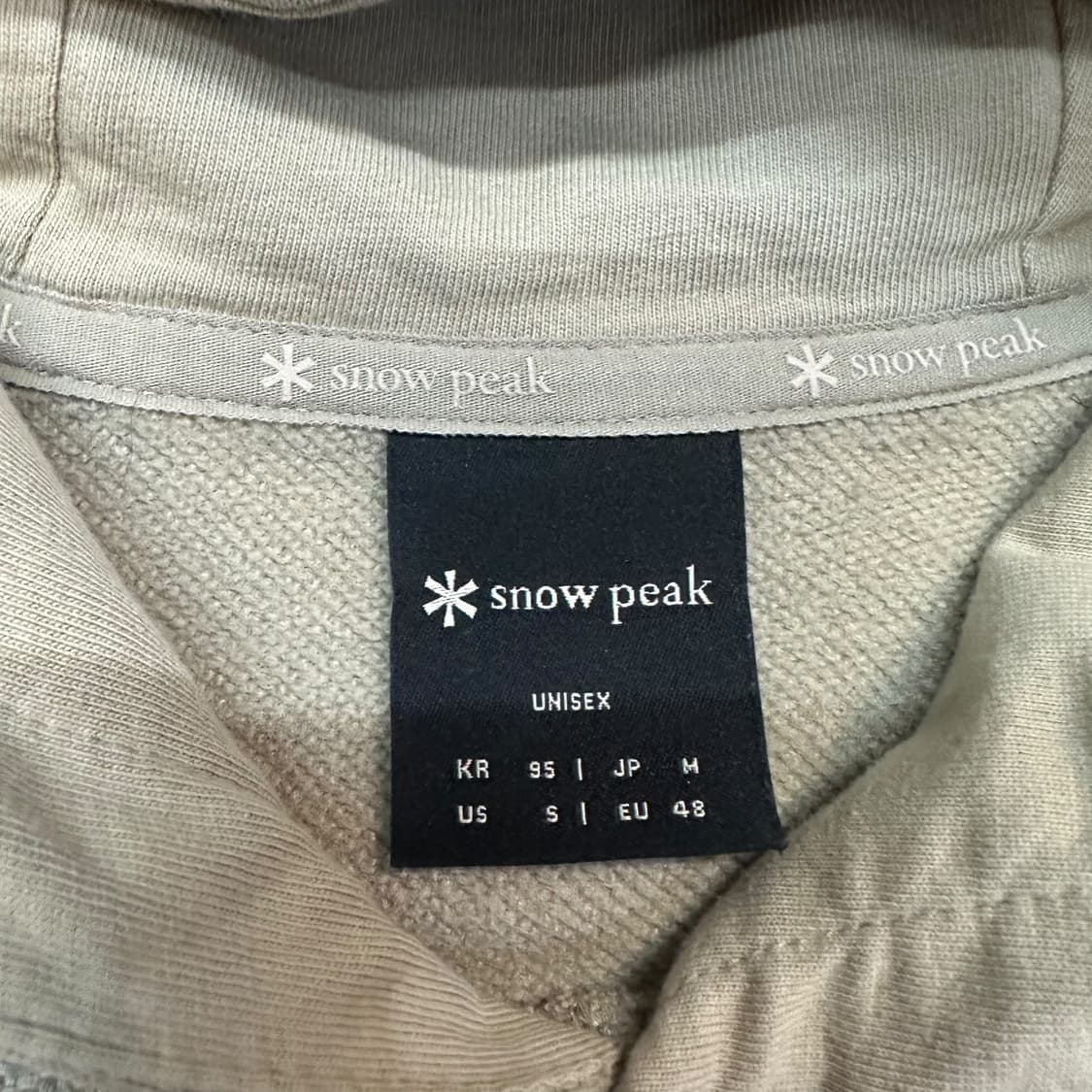 스노우피크 후드티 상품이미지4