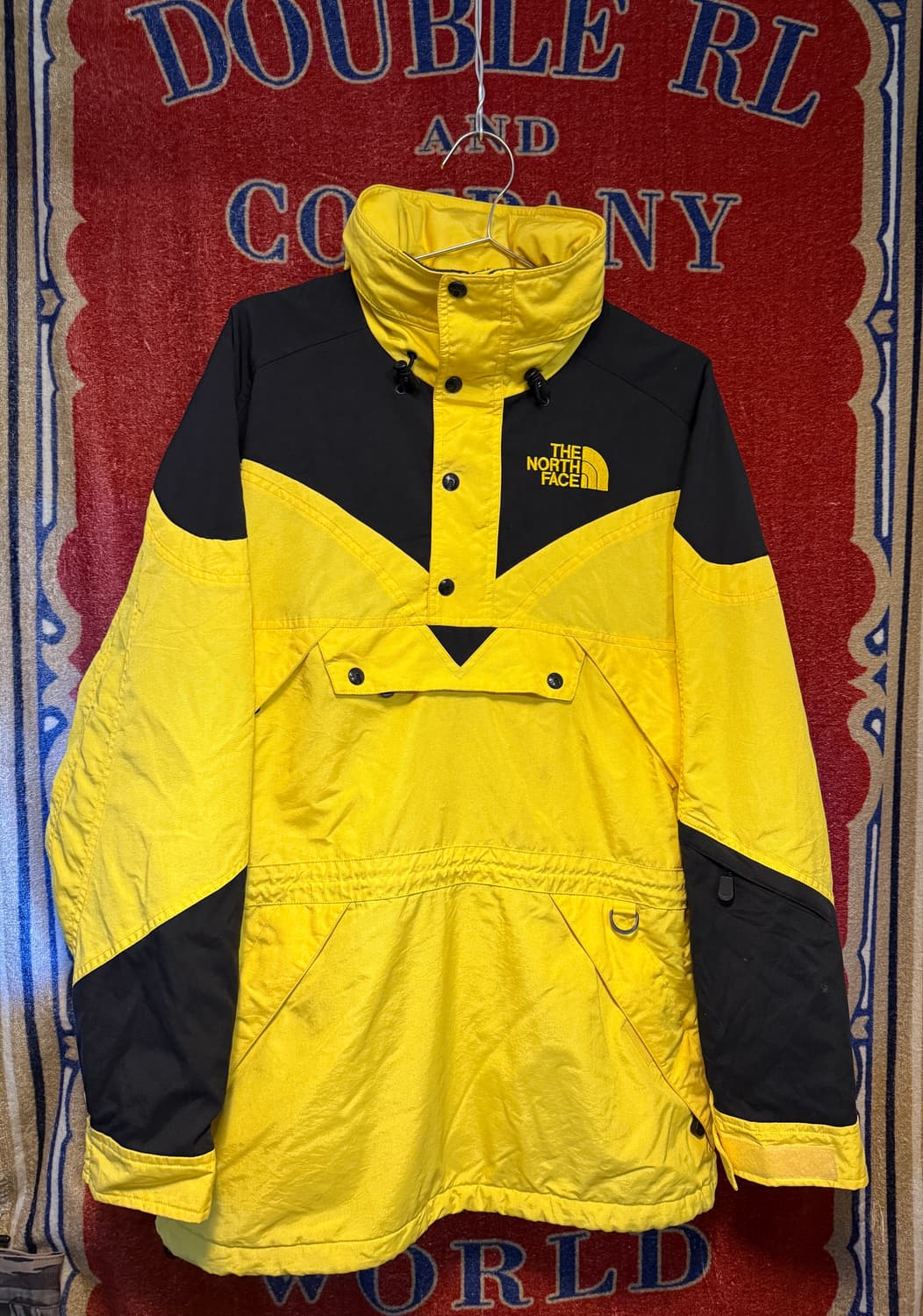 노스페이스 90‘s Mountain Anorak 옐로우/블랙 파카 상품이미지1