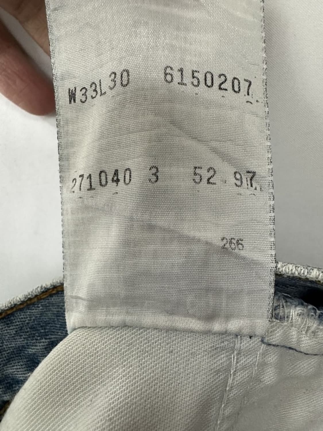 [W33L30] LEVI'S 리바이스615 90s UK 빈티지오렌지탭 상품이미지7