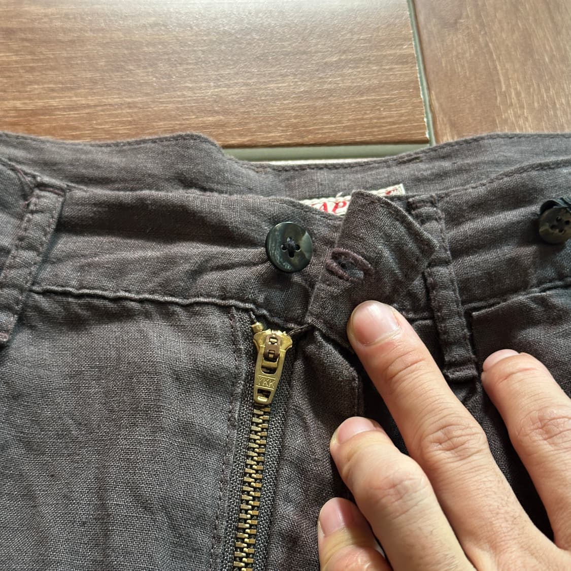 Kapital suspenders linen pants 상품이미지7