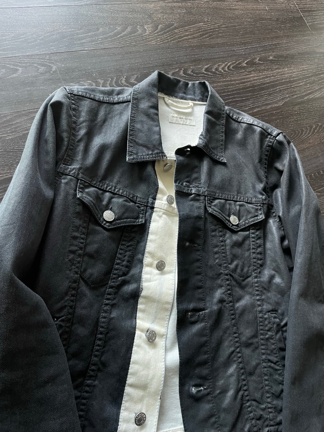 드리스 반 노튼 페인티드 자켓 상품이미지1