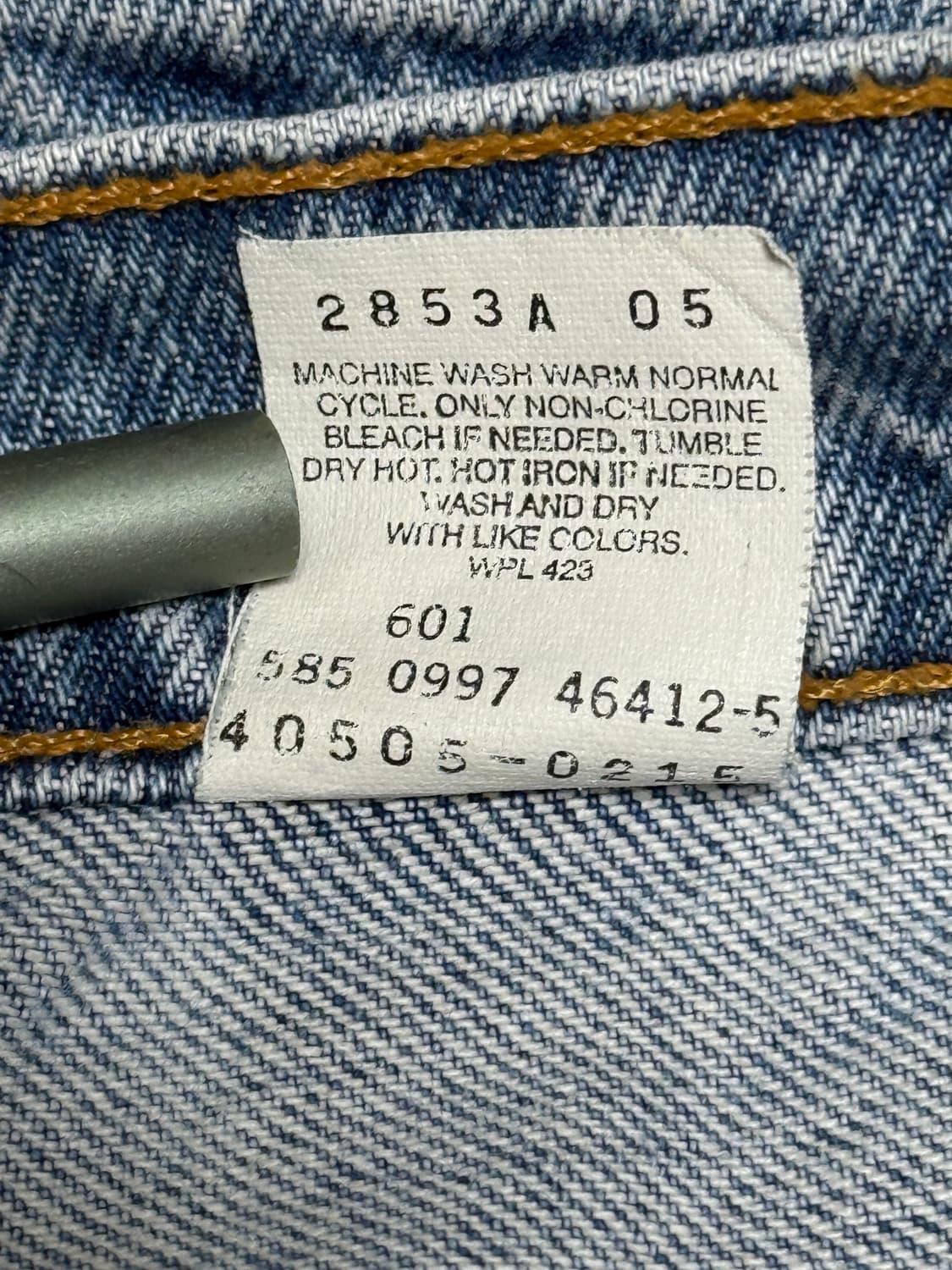 90s 리바이스 505 usa 오렌지탭 상품이미지4