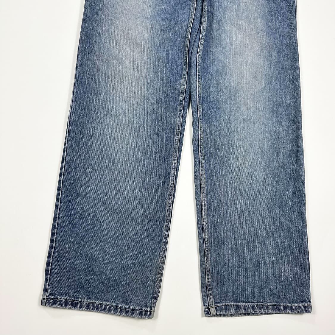 36 미쏘니 MISSONI 루즈핏 세미 와이드 데님팬츠 상품이미지4