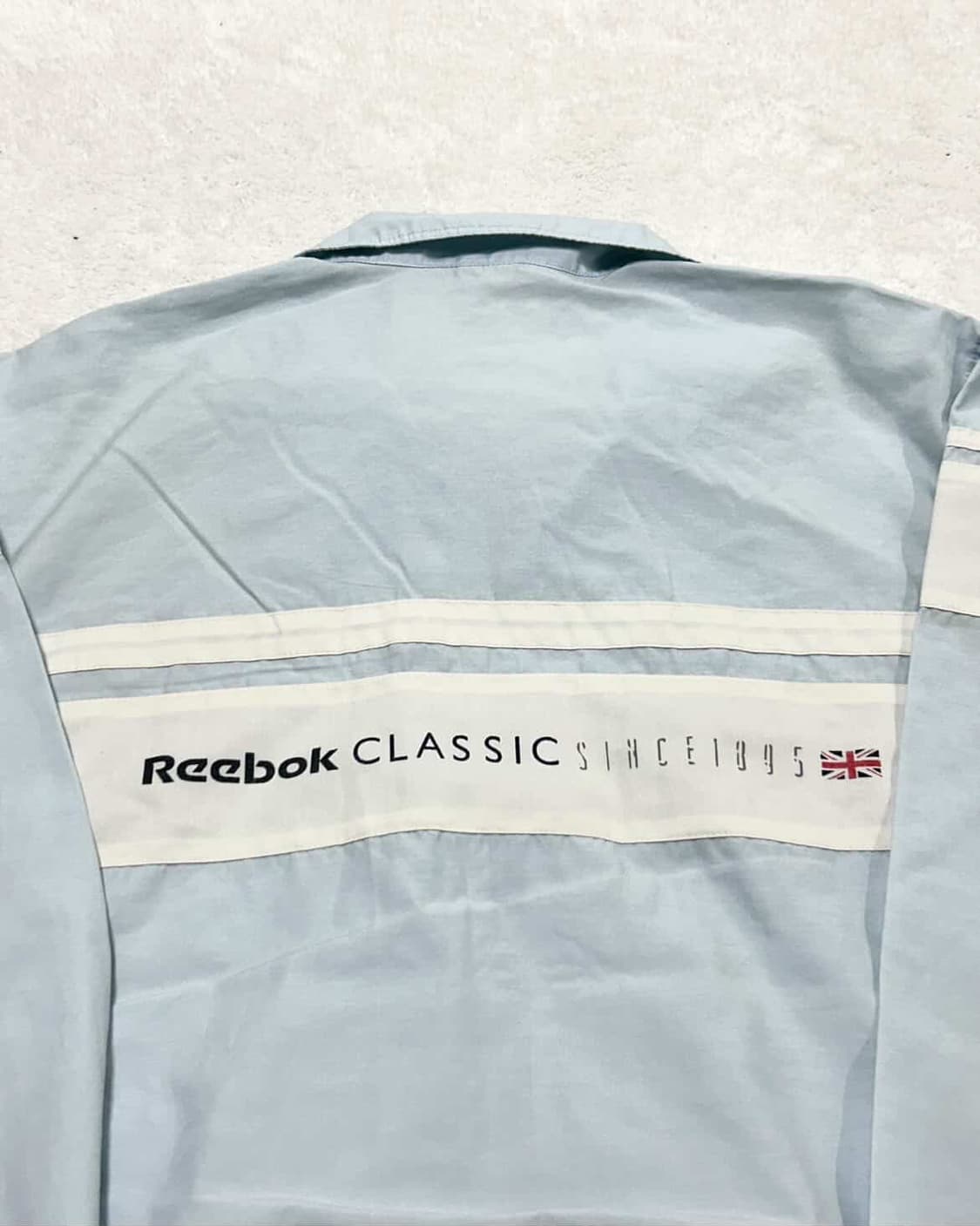 리복 빅로고 뮤트하늘 바람막이 상품이미지7