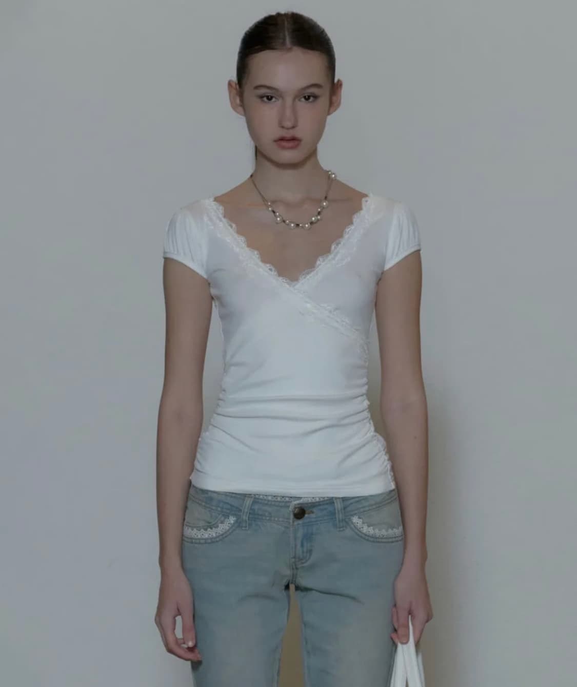 구해요) 스컬프터 레이스 트램 랩 티 상품이미지1