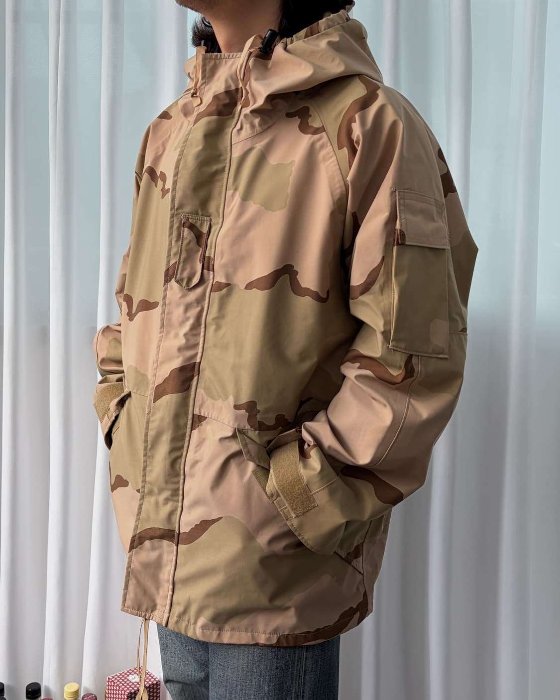 [XL]미군 오리지널 ECWCS 데저트 고어텍스 파카 상품이미지1