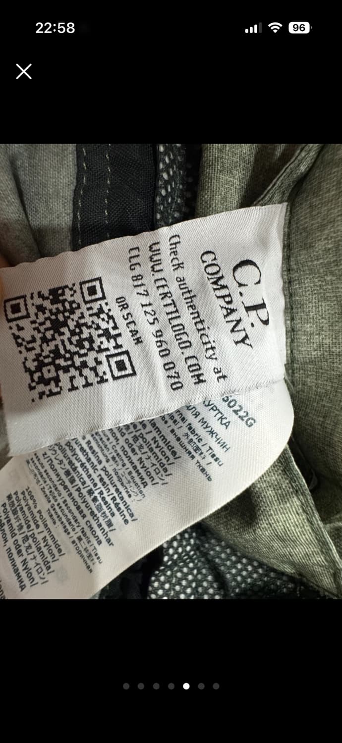 CP COMPANY Co-Ted 가먼트 다잉 자켓 상품이미지5