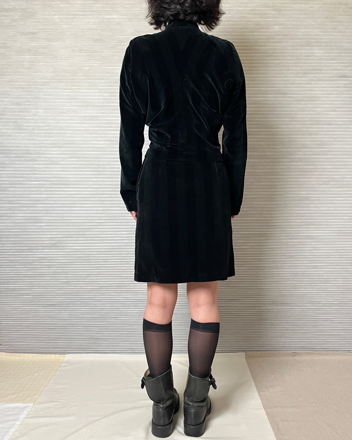 90s 꼼데가르송 벨벳 스트라이프 셋업 comme des garcons 상품이미지10