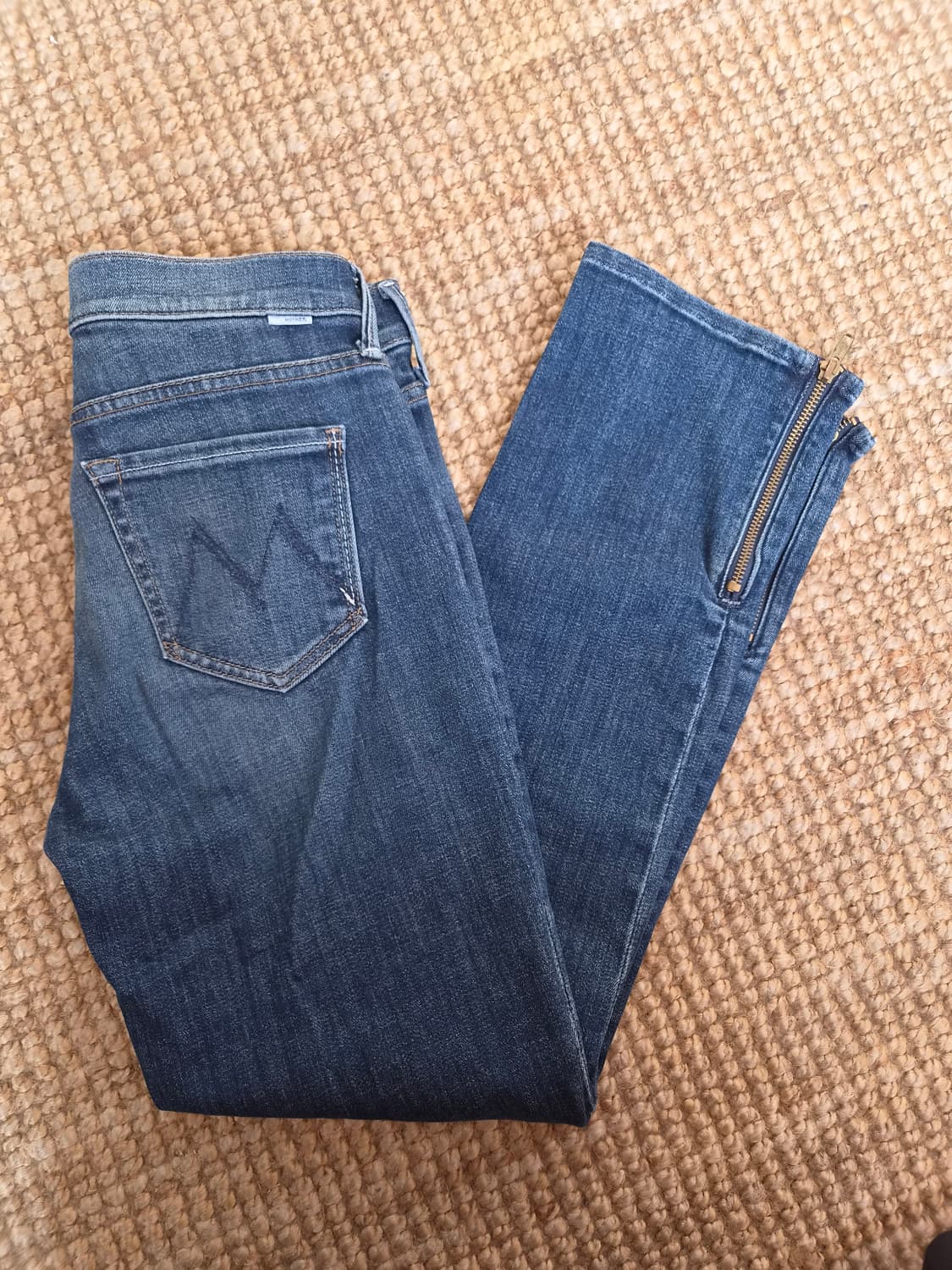 MOTHER 여성 슬림일자데님팬츠 25사이즈 상품이미지2