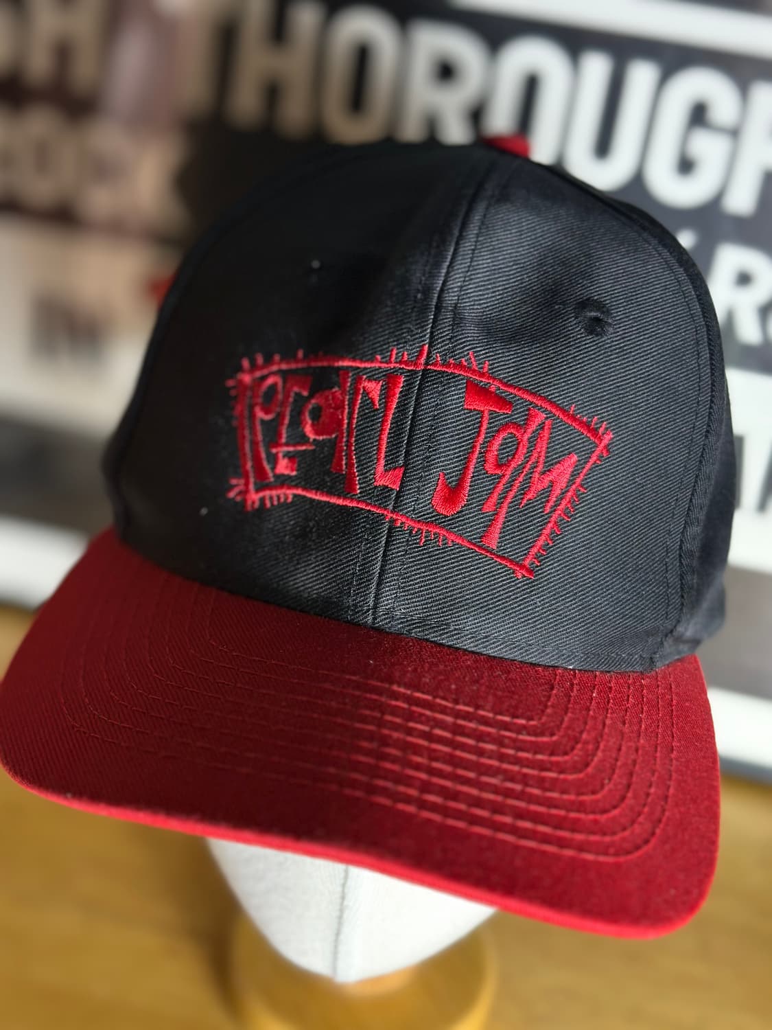 Rare) 90s Pearl Jam 빈티지 펄잼 모자 상품이미지1