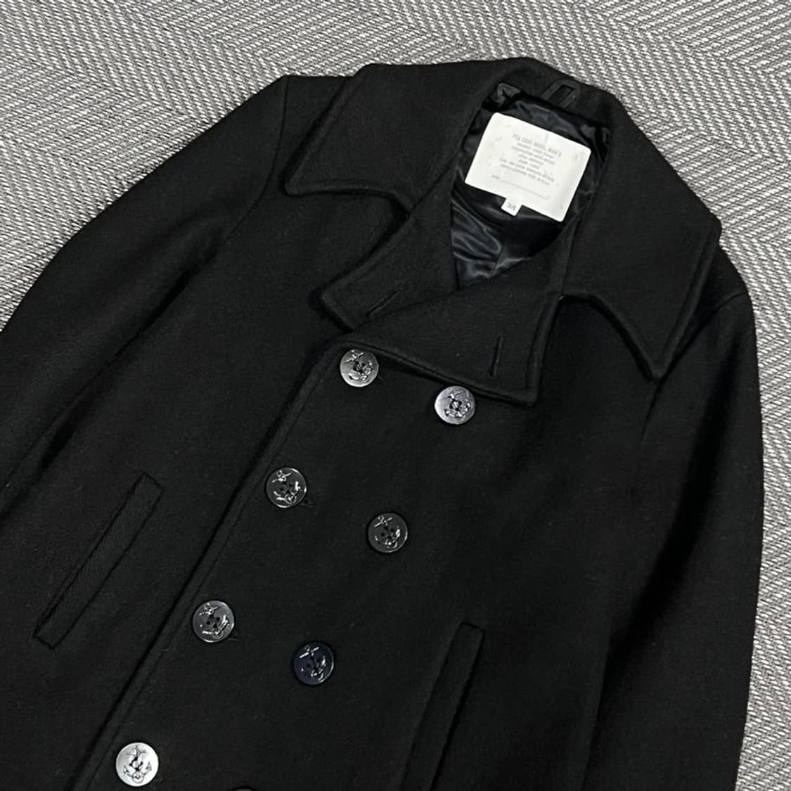 made in usa 울 피코트 v1091 상품이미지3