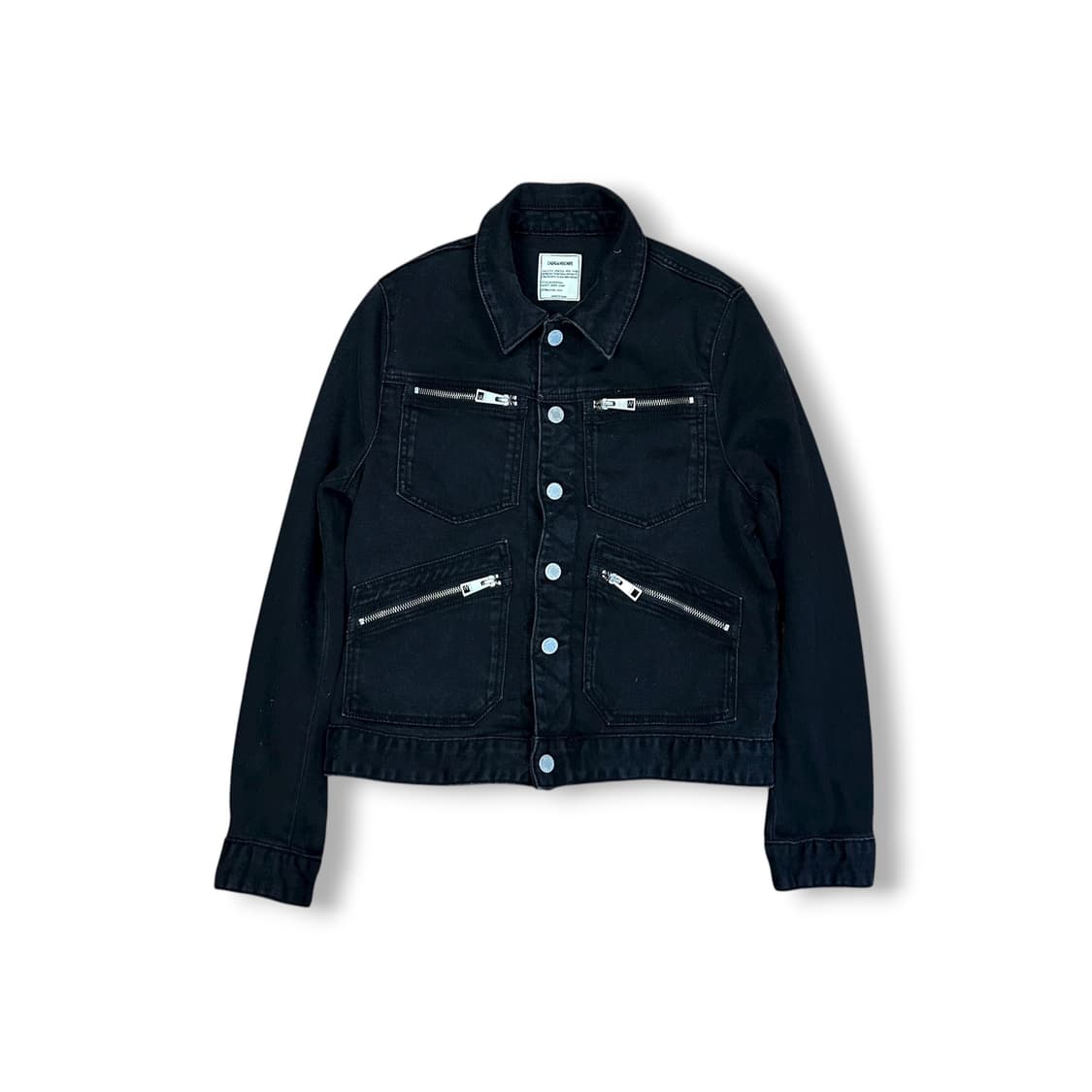 쟈딕앤볼테르 블랙캣 데님 자켓 상품이미지1