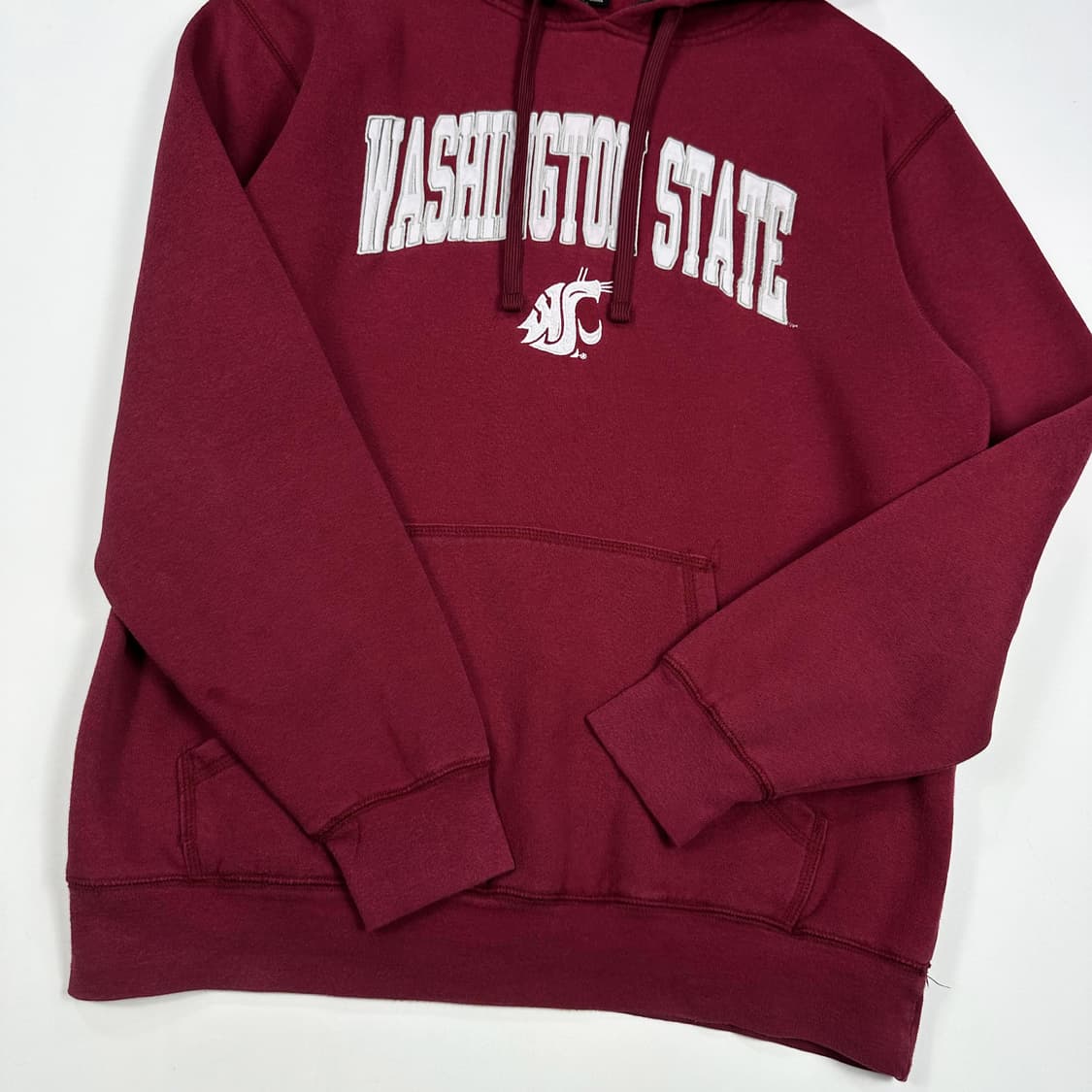 챔피온 칼리지 워싱턴 버건디 후드티 (M) 상품이미지4
