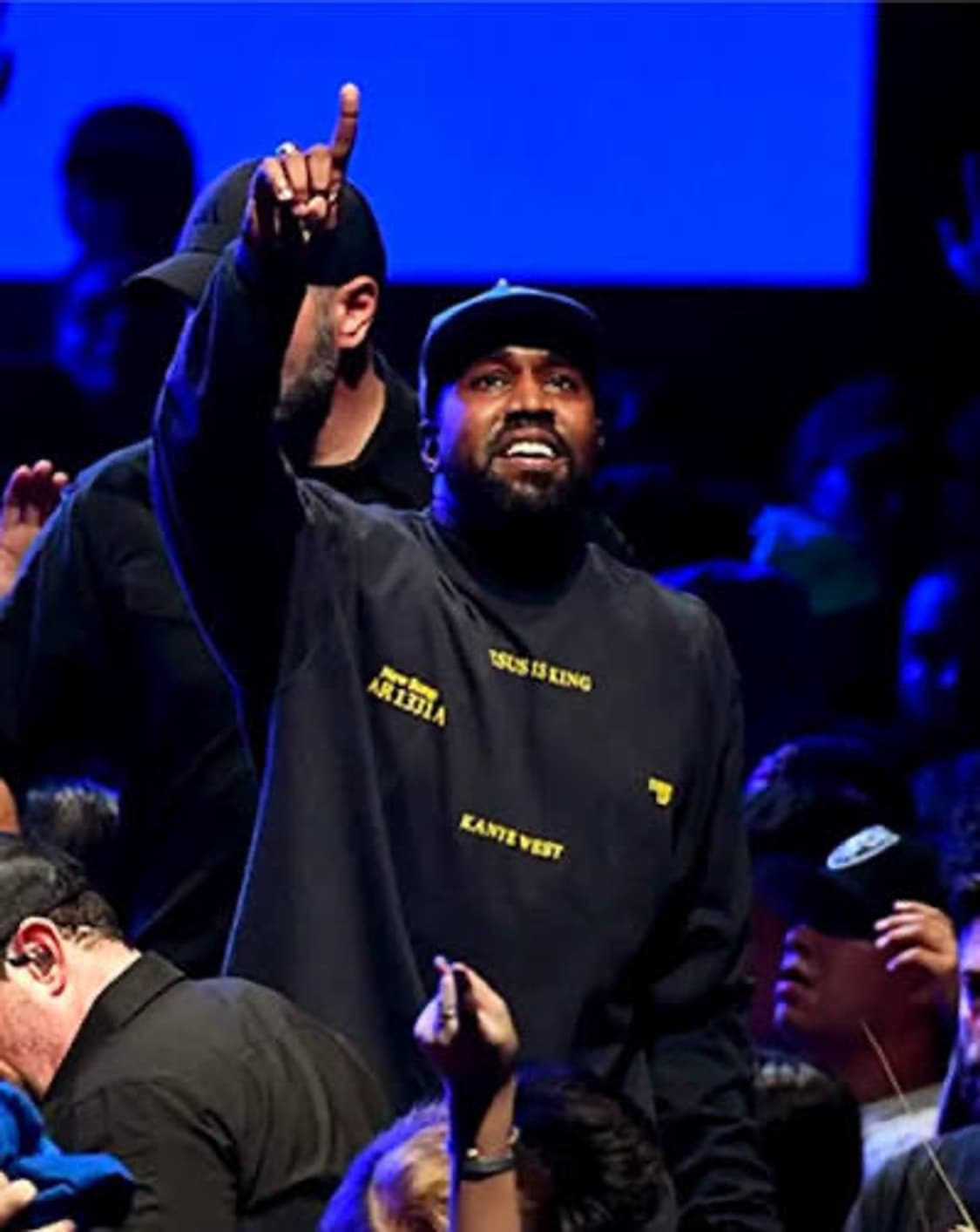 [L]칸예 jesus is king 롱슬리브 네이비 상품이미지1