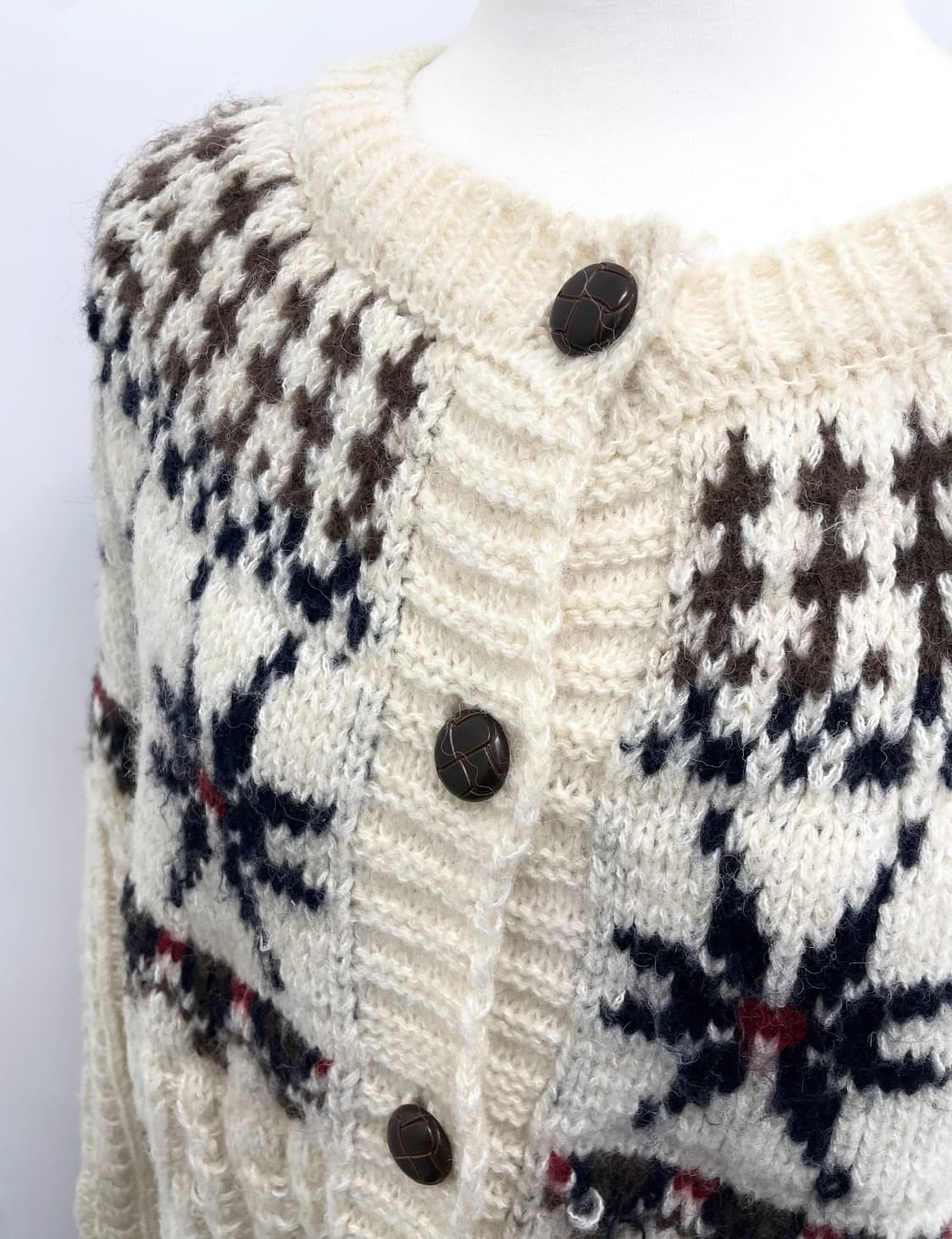 모리 노르딕 니트 가디건 상품이미지2