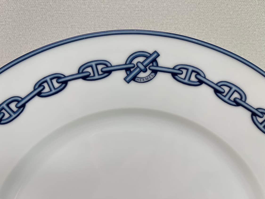 에르메스 샹달 블루 플레이트 1P HERMES 상품이미지3