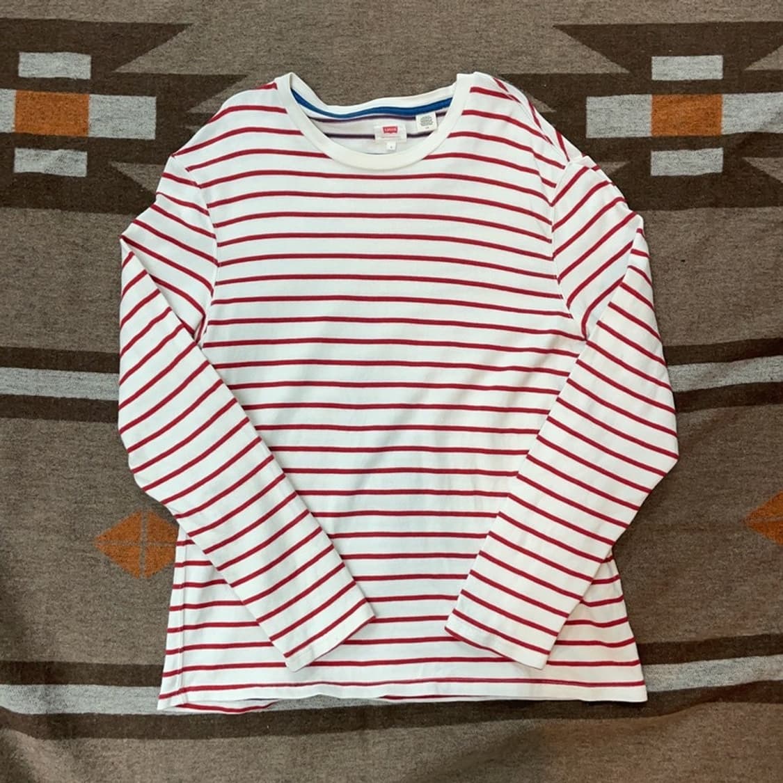 [100] 리바이스 스트라이프 긴팔티셔츠 상품이미지1