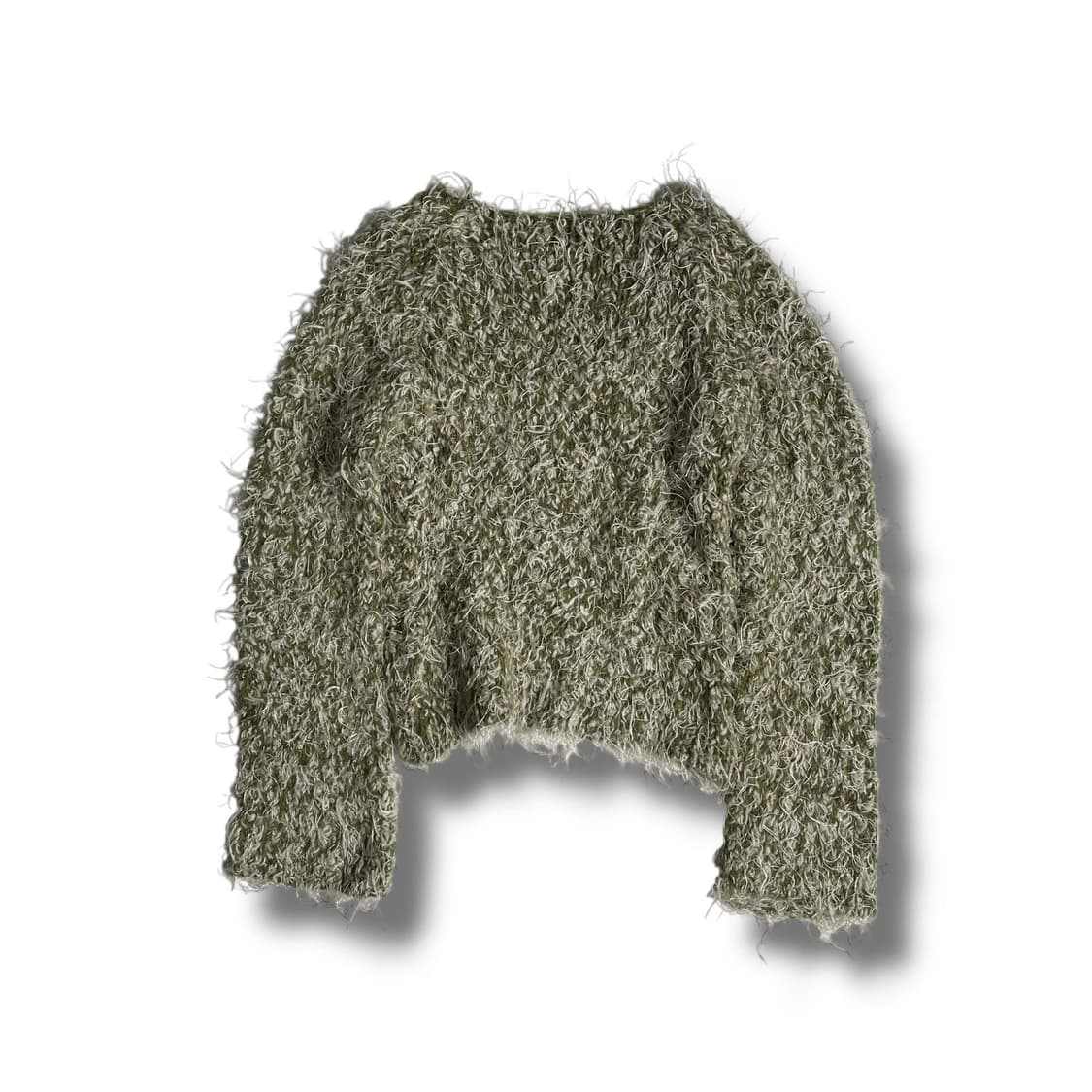 Penny pull 헤어리 울 블렌드 니트 (italy)   상품이미지5