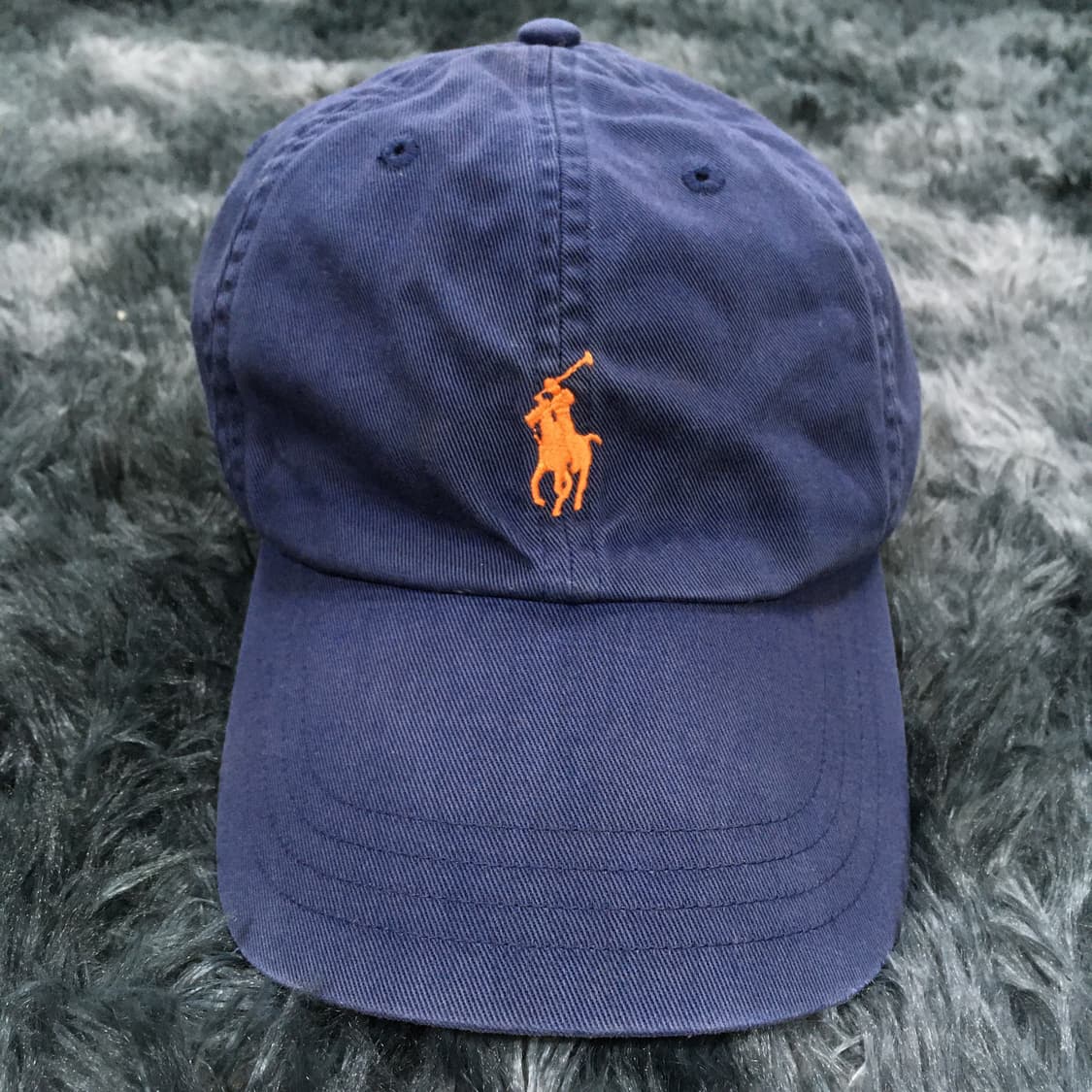 투티/0247 빈티지 폴로 볼캡 네이비 상품이미지3