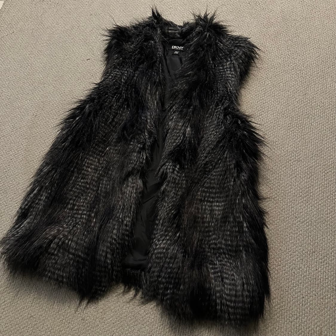DKNY 퍼 베스트 상품이미지4