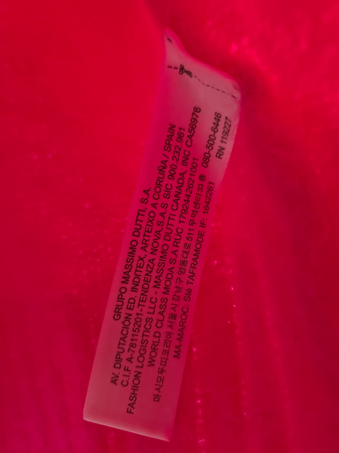 새상품) 마시모두띠 마젠타 핫핑크 울 니트 상품이미지4