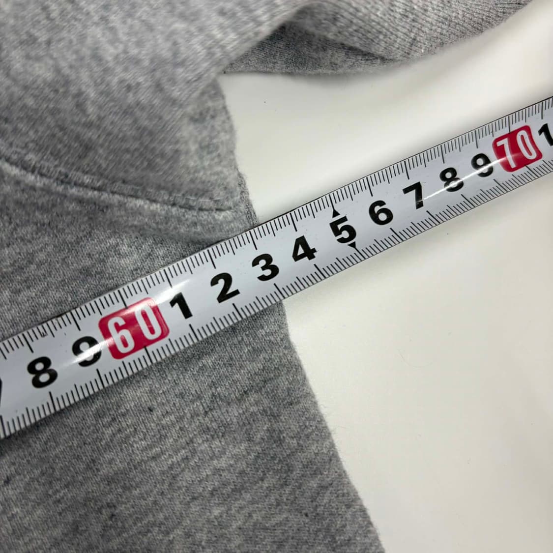 디스이즈네버뎃 T로고 그레이 시그니처 스웨트셔츠 맨투맨(XL) 상품이미지7