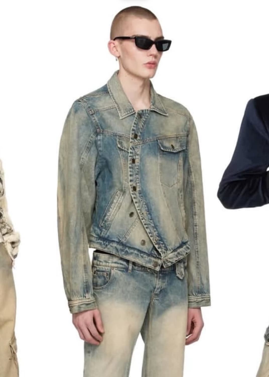 에곤랩 데님자켓m사이즈  상품이미지1