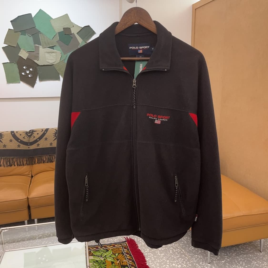 폴로 스포츠 올드스쿨 오버핏 플리스 후리스 집업 105 C06329 상품이미지2