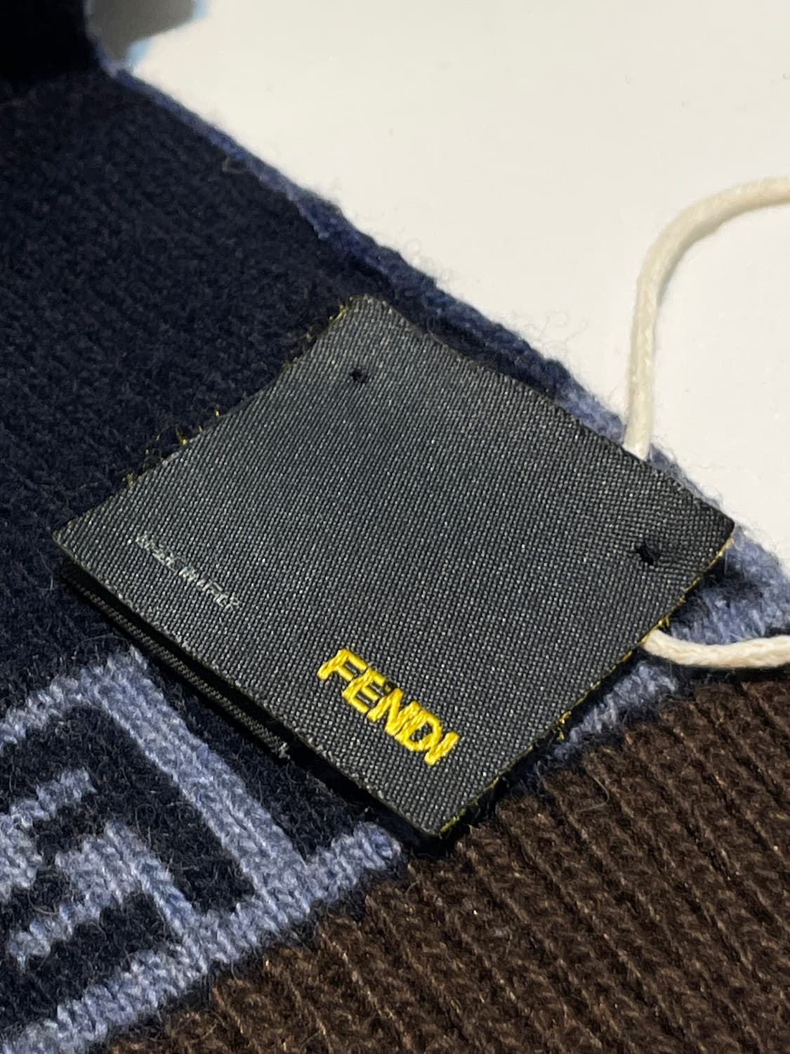 펜디 FENDI Italy 오리지널 울 숄 목도리 A1537 상품이미지6