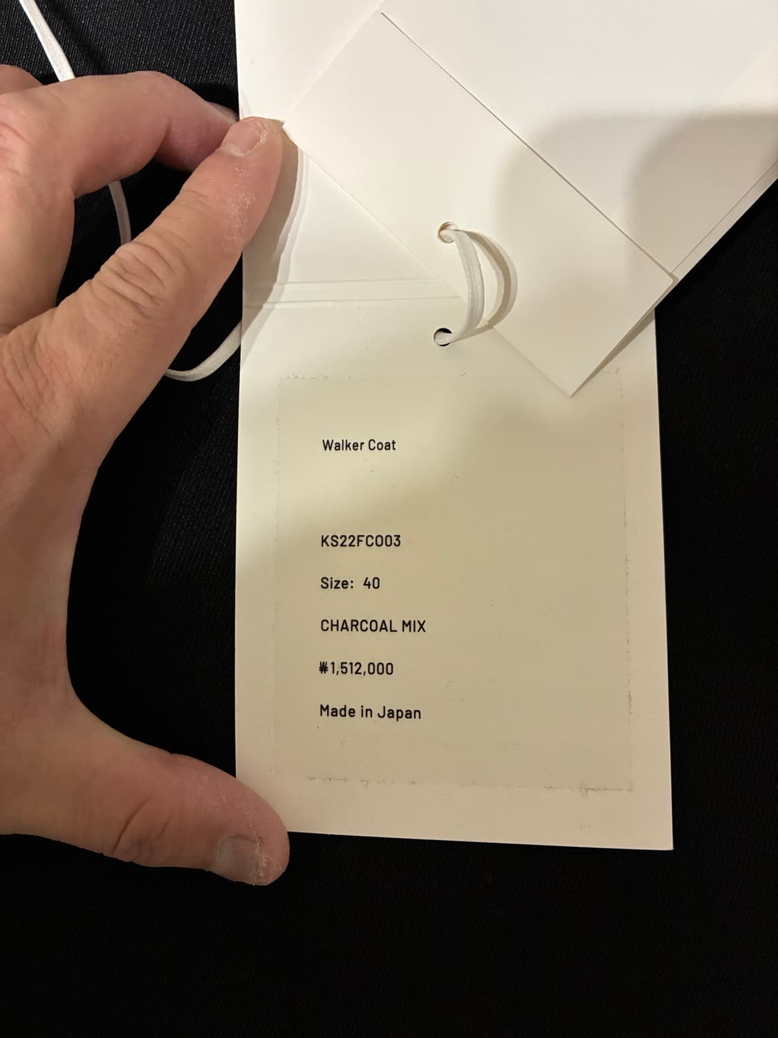 캡틴선샤인 워커코트 차콜 22fw 상품이미지3