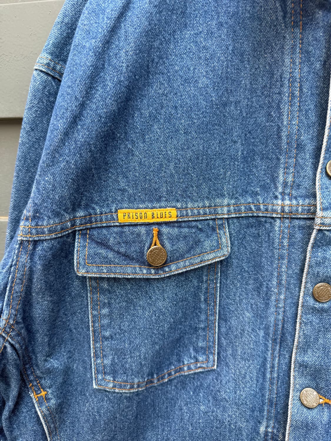 🇺🇸90s Prison Blue Denim Jacket 상품이미지3